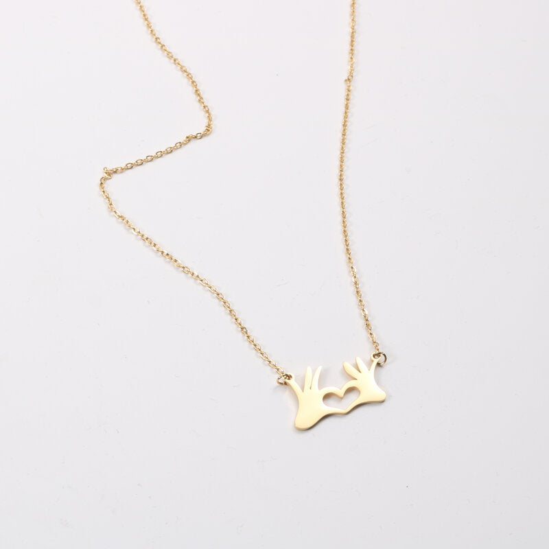 Heart Pose Necklace